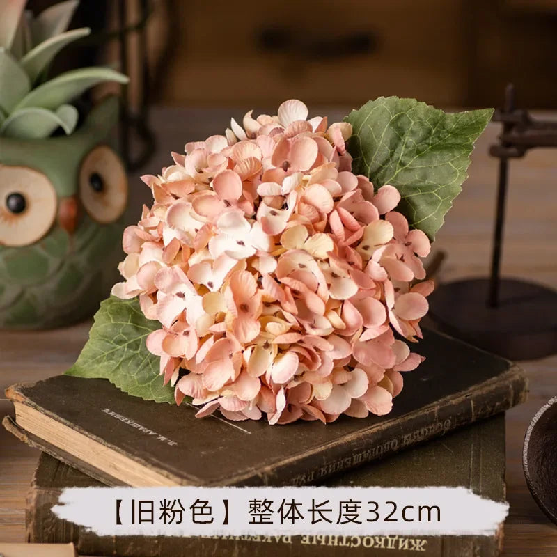 DecorBites™ Artificial Hydrangea Silk Flower Arrangement Wedding Decor Shop Decoration