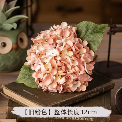 DecorBites™ Artificial Hydrangea Silk Flower Arrangement Wedding Decor Shop Decoration