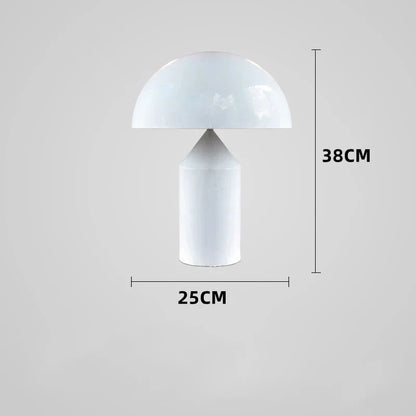 DecorBites™ Golden Mushroom LED Desk Lamp for Home Decoration & Reading