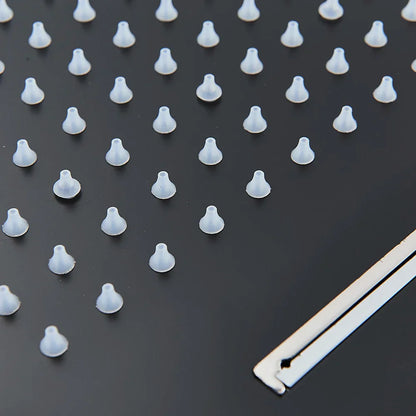 DecorBites™ LED Rain Waterfall Shower Head with Remote Control and Color-changing LED - 50*35CM Square