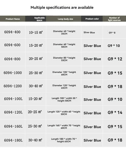 DecorBites™ Chrome Crystal Chandelier for Dining Living Kitchen Bedroom Luxury Ceiling Chandeliers