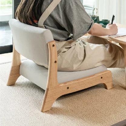 DecorBites™ Legless Tatami Chair with Back Support for Reading & Meditation