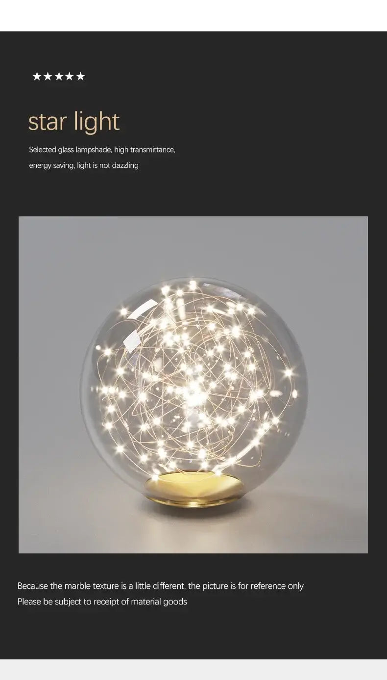DecorBites™ Contemporary LED Glass Chandelier for Home Lighting