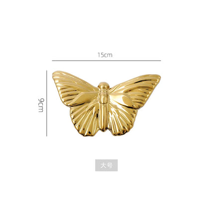 DecorBites™ Golden Butterfly Wall Decoration Set