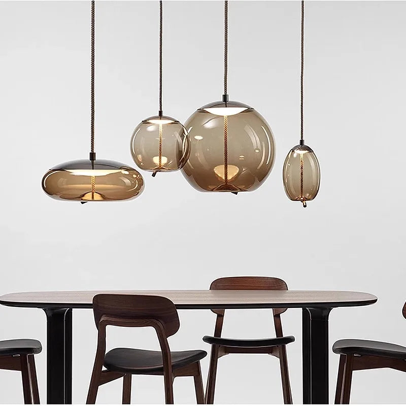 DecorBites™ LED Pendant Light Chandelier for Modern Living and Dining Room Lighting