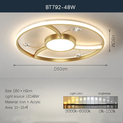 DecorBites™ LED Chandelier: Stylish Indoor Lighting for Bedroom, Living Room, Dining Room