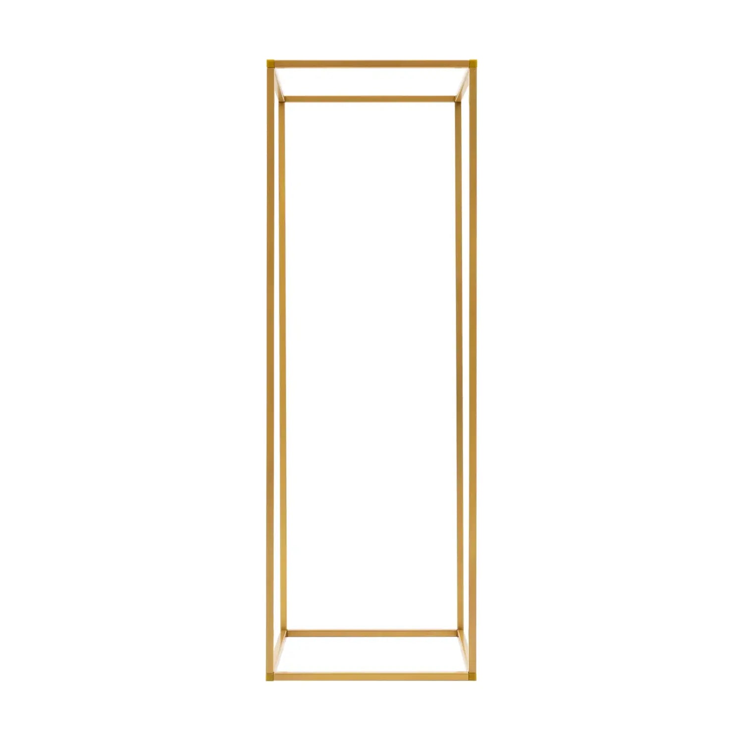 DecorBites™ Elegant 10-Piece Gold Wedding Flower Stand