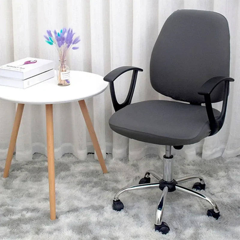 Decobites Printed Spandex Chair Cover: Universal Office Chair Protector for Comfort and Style