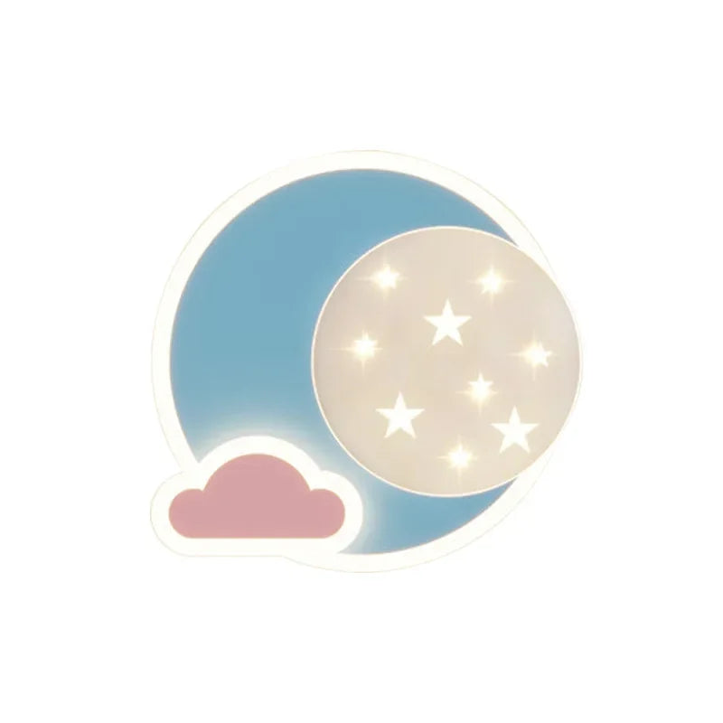 DecorBites™ Kids' Room Cartoon Wall Lamp: Cute LED Lighting for Bedroom, Aisle, Bedside