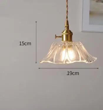 ديكوربايتس™ مصابيح معلقة زجاجية زرقاء لغرفة النوم وغرفة الطعام وغرفة المعيشة