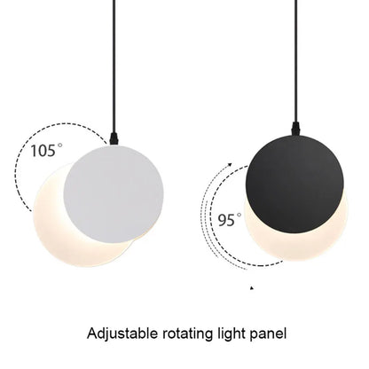Lámpara colgante LED Luna Creciente DecorBites™ para decoración minimalista moderna