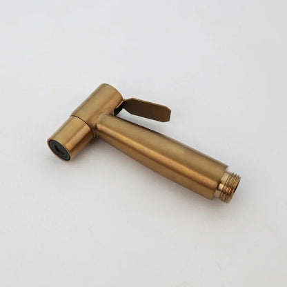 DecorBites™ Brushed Gold Bidet Faucet Hand Spray Wall Mounted Dual Water Way Mixer