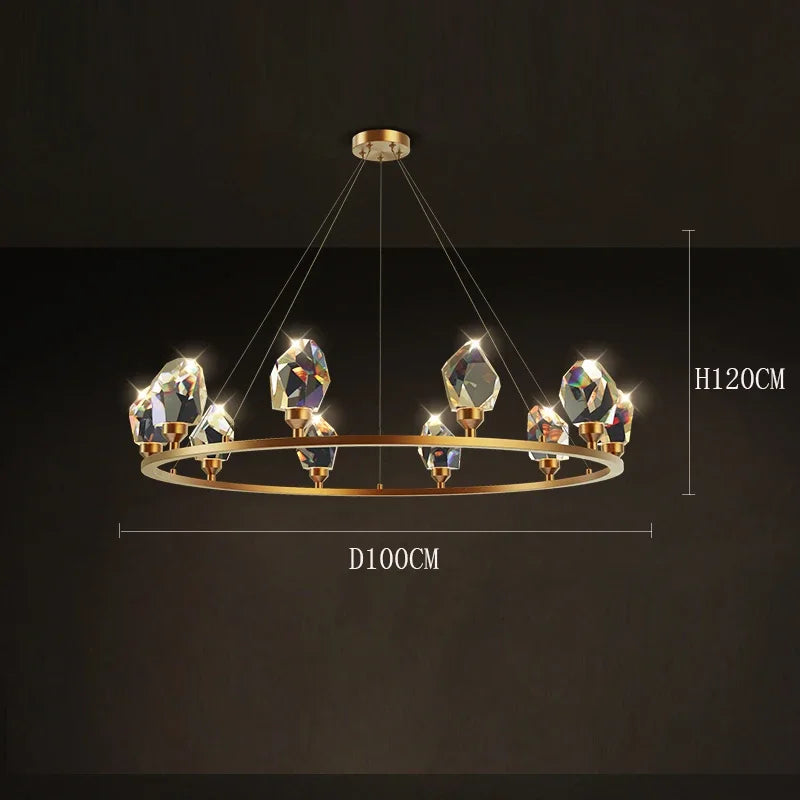 DecorBites™ Dining Room Chandelier Indoor Ceiling Light Fixture Pendant Lamp