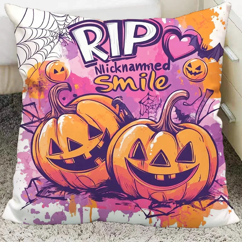DecorBites™ Halloween Plush Cartoon Pillow for Living Room and Bedroom, Festive Decoration