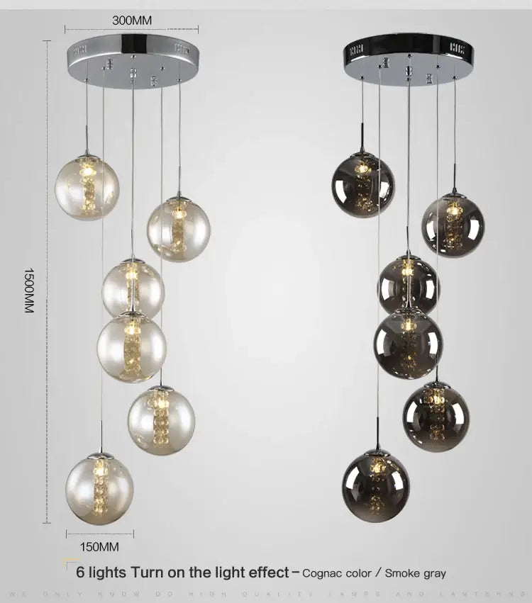 Luxurious Spiral LED Chandelier for Home & Hotel