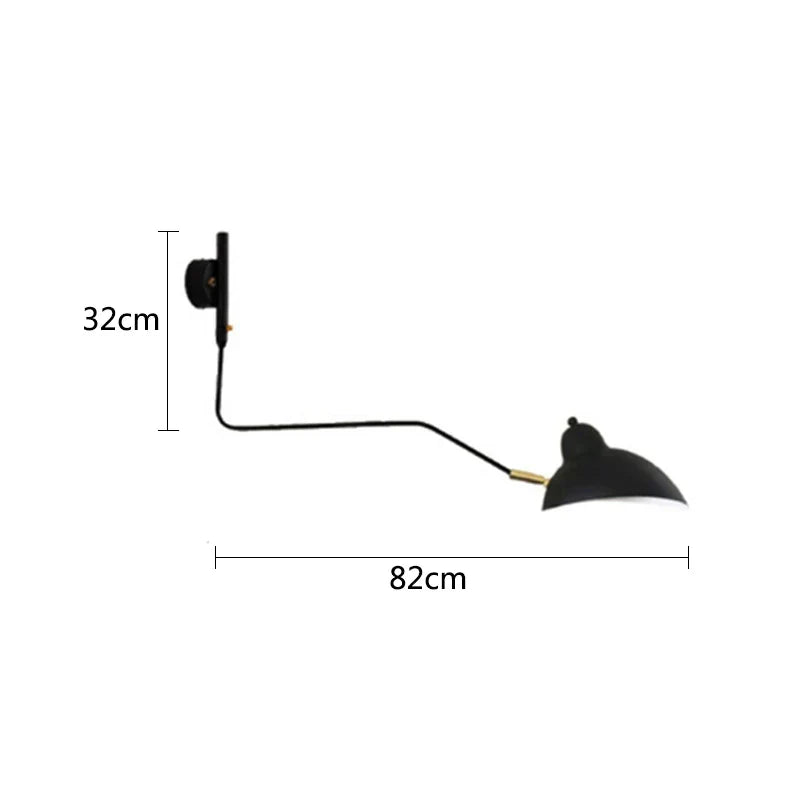 DecorBites™ Industrial Nordic Wall Lamp for Bedroom, Living Room LED Fixture