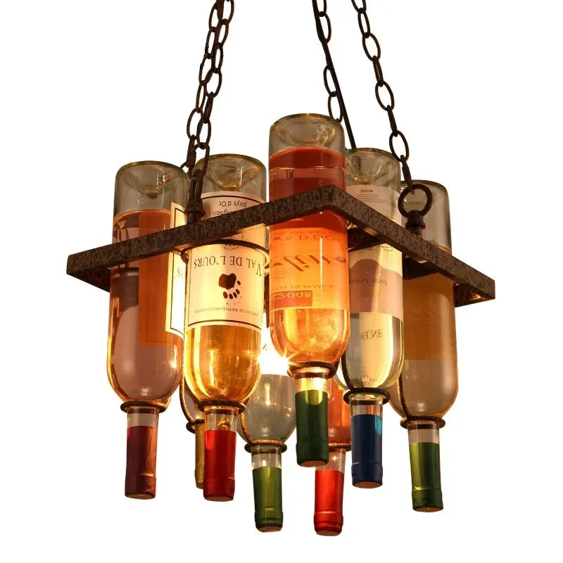 DecorBites™ Iron LED Pendant Chandelier for Kitchen, Bar, and Cafe