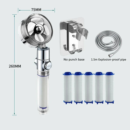 DecorBites™ High Pressure Shower Filter Head with Gumrukfree Technology