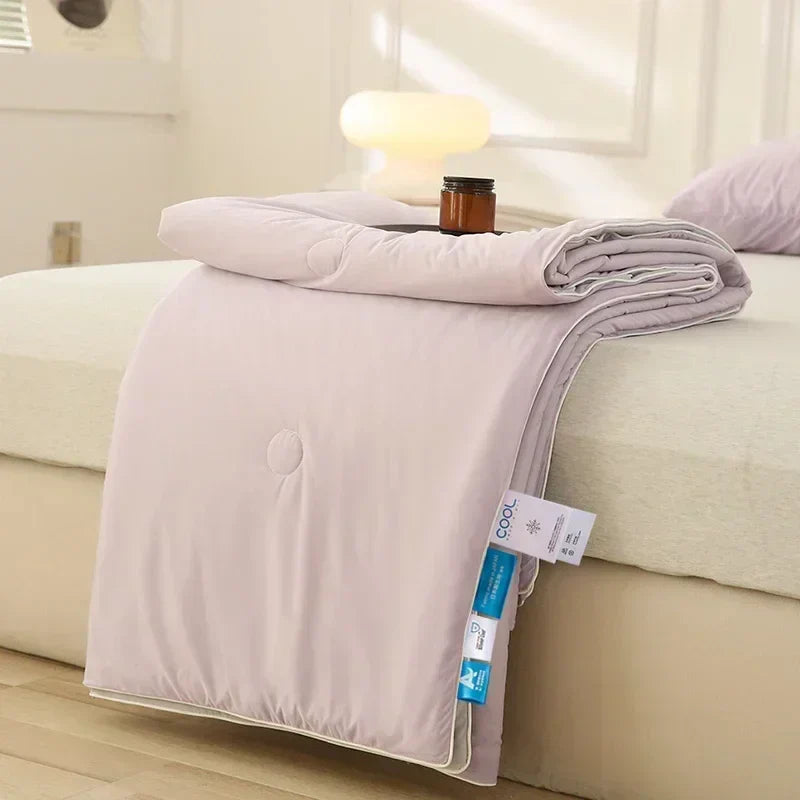 Decobites Summer Cooling Blanket: Lightweight Double Side Cooling Comforter