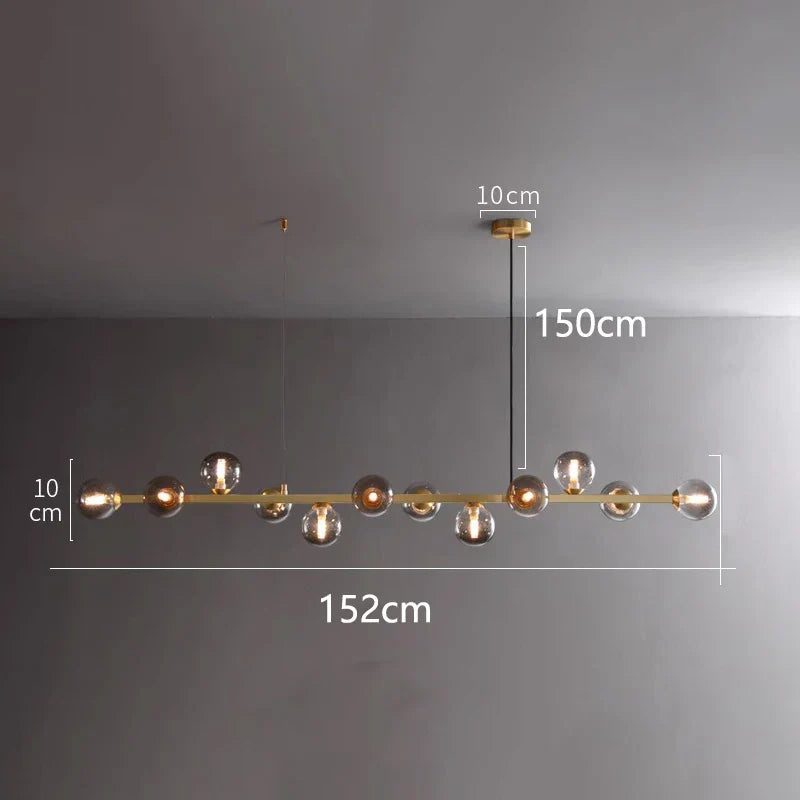 Lámparas colgantes LED DecorBites™ para una iluminación moderna de salas de estar y comedores