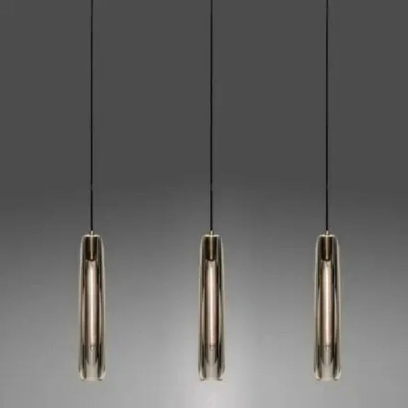 DecorBites™ Crystal Tulip Chandelier: Postmodern American Style Bedroom Bar Bedside Light