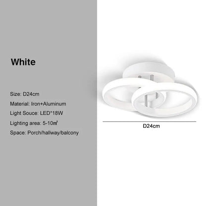 DecorBites™ Black Gold LED Ceiling Lights with Remote Control - Indoor Chandelier Lighting