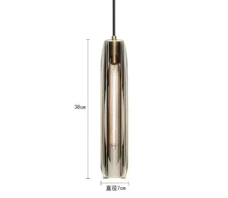 DecorBites™ Crystal Tulip Chandelier: Postmodern American Style Bedroom Bar Bedside Light