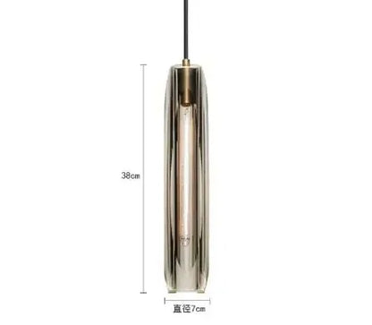 DecorBites™ Crystal Tulip Chandelier: Postmodern American Style Bedroom Bar Bedside Light