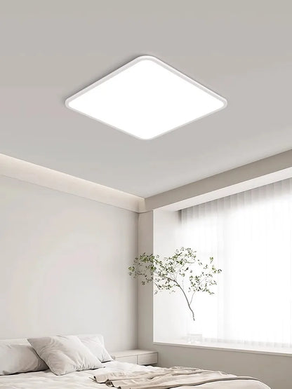 DecorBites™ LED Ceiling Light: Nordic Style Ultra Thin Square Lamp for Living Room and Bedroom