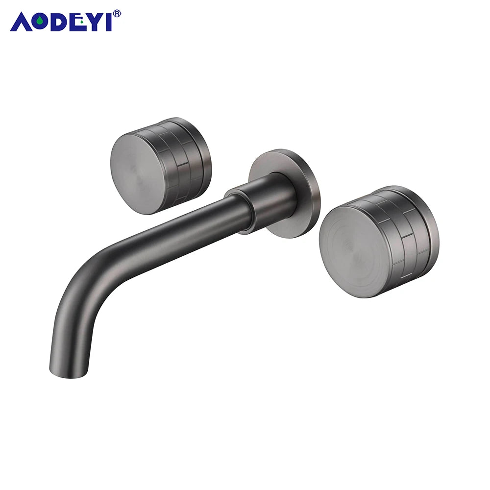 Black Wall Mounted Faucet