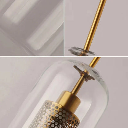 DecorBites™ Glass Pendant Lights: Nordic Style Dining Kitchen Bedroom Lighting Fixtures