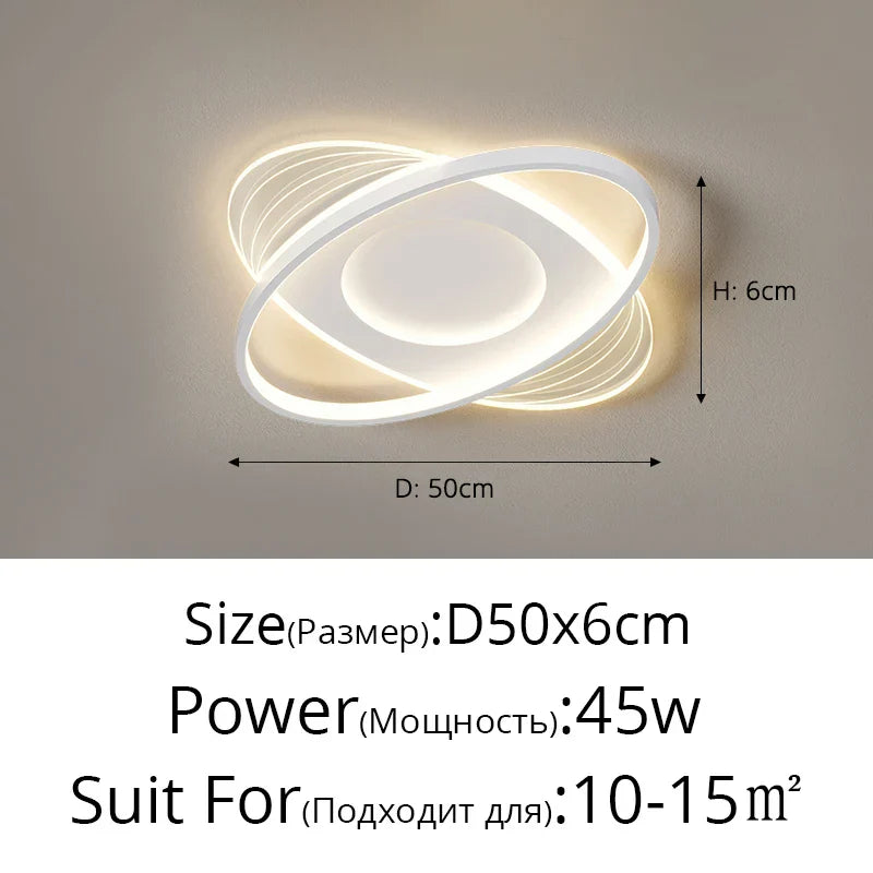 DecorBites™ LED Ceiling Lights Techo for Living Room Study Dining Kitchen Decor