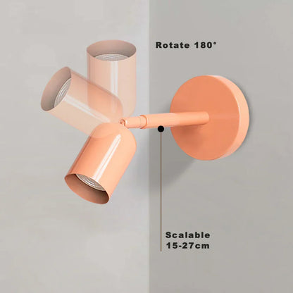 DecorBites™ مصباح حائط LED GU10 قابل للتعديل لغرفة المعيشة وغرفة النوم