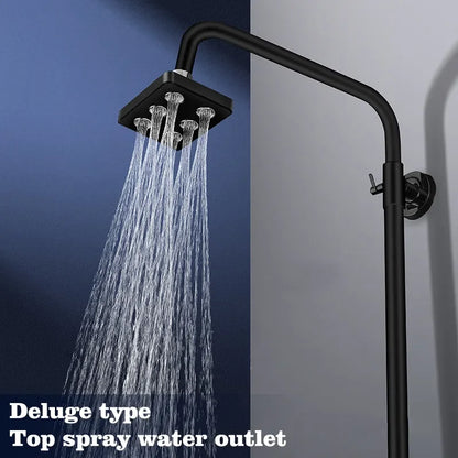 DecorBites™ High Pressure Rainshower Shower Head for Magic Water Flow in Bathroom