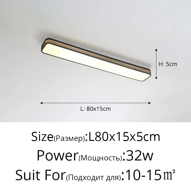 Sleek LED Ceiling Chandelier