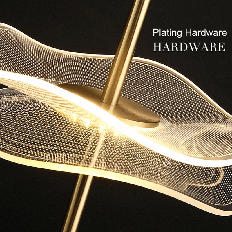 مصباح معلق LED من DecorBites™ - وحدة إضاءة داخلية على الطراز الشمالي لديكور المنزل