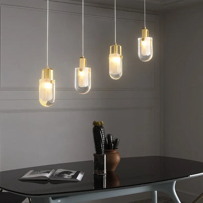 DecorBites™ Crystal Loft Chandelier for Staircase, Living Room, and Apartment Luxe Lighting