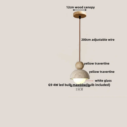 DecorBites™ LED Pendant Lights: Adjustable Glass Ball Hang Lamp for Dining Room & Restaurant