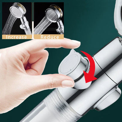 DecorBites™ High Pressure Shower Head with 360° Rotation & Water Saving Nozzle