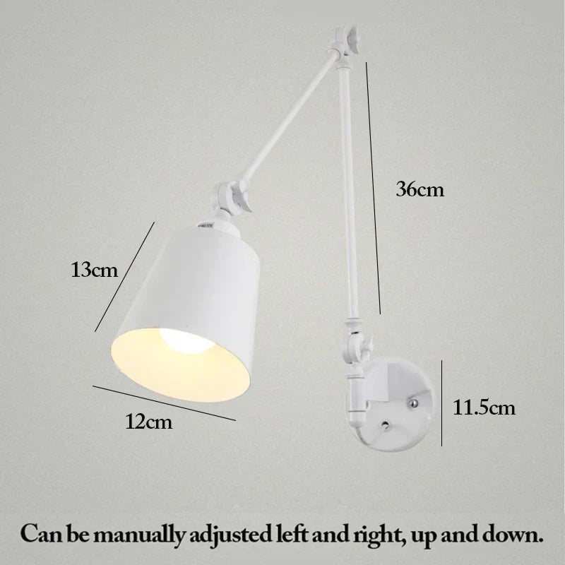 DecorBites™ Adjustable Telescopic Wall Lamp for Indoor Lighting in Living Room, Bedroom, Study