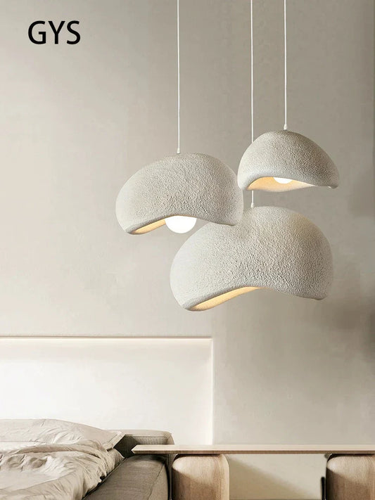 Lámpara de araña DecorBites™ Cream Cloud: Lámpara colgante LED moderna para el hogar, restaurante o bar.