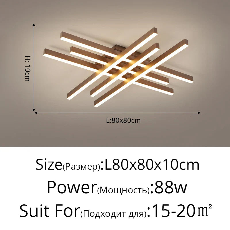 DecorBites™ Gold Black Acrylic LED Chandeliers: Elegant Indoor Lighting for Bedroom, Dining, Living Room