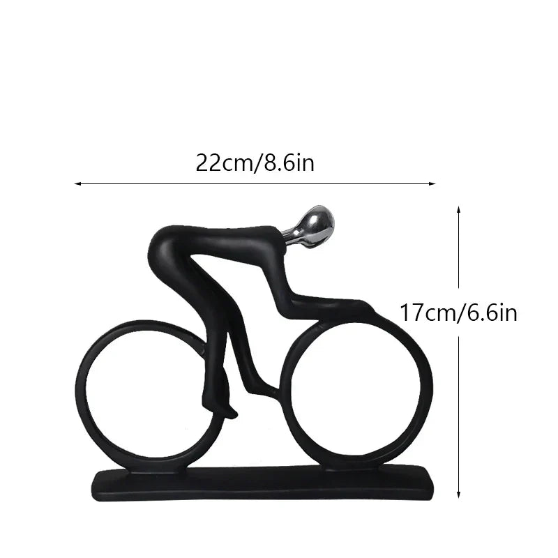 ديكوربايتس™ تمثال رياضي تجريدي لديكور المنزل والمكتب