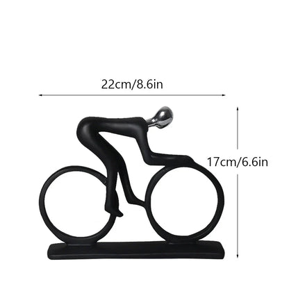 ديكوربايتس™ تمثال رياضي تجريدي لديكور المنزل والمكتب