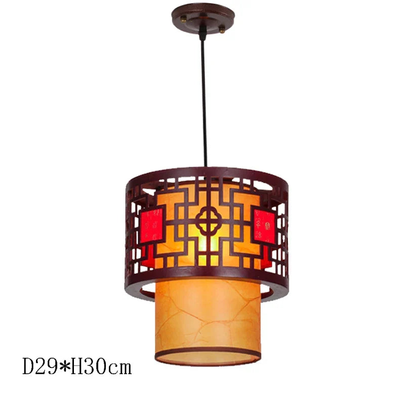 ديكوربايتس™ مصابيح معلقة من الخشب العتيق لغرفة الطعام، ووحدات إضاءة LED لديكور غرفة المعيشة