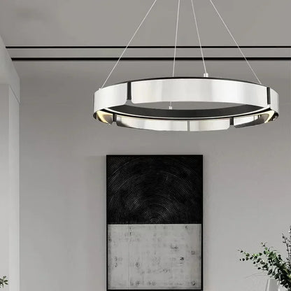 DecorBites™ LED Chandelier: Modern Minimalist Pendant Light for Living, Dining, Kitchen, Bedroom
