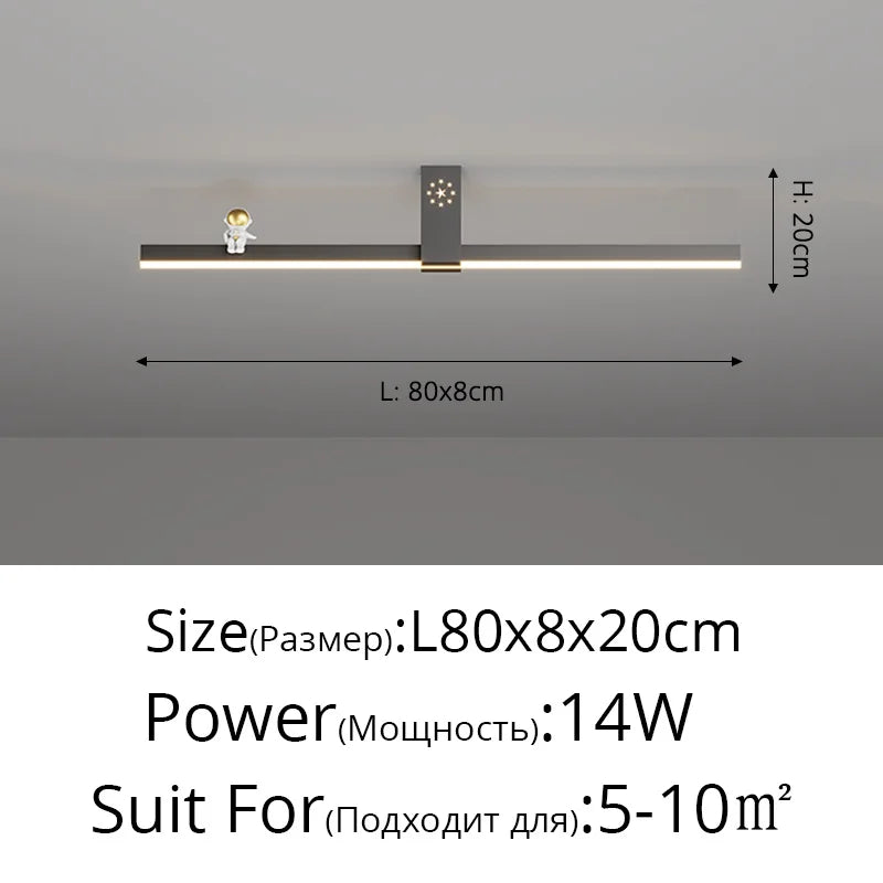 DecorBites™ LED Chandelier: Bright Indoor Lighting for Bedroom, Living, Study, Dining Room