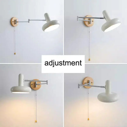 Decorbites™ Sahne-Wind-Rocker-Arm-Wandlampe für vintage Schlafzimmer Arbeitszimmer
