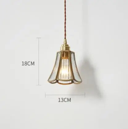 ديكوربايتس™ مصابيح معلقة زجاجية زرقاء لغرفة النوم وغرفة الطعام وغرفة المعيشة