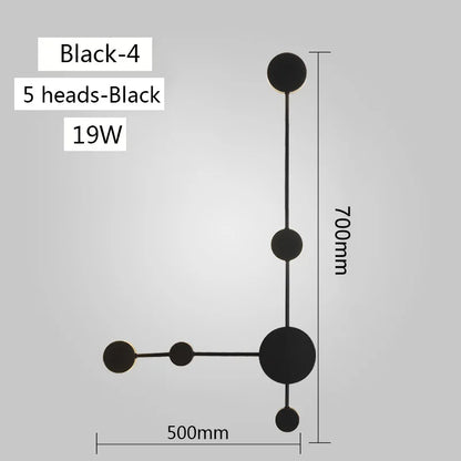 DecorBites™ LED Wall Lamp for Living Room Bedroom Hotel Hallway Lighting